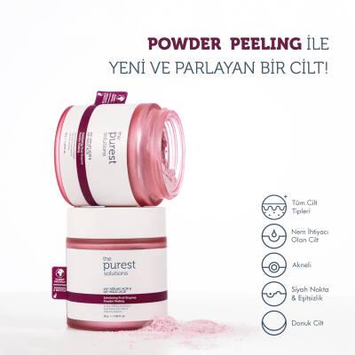 The Purest Solutions Exfoliating Fruit Enzyme Powder Peeling for Gentle Exfoliation and Natural Skincare - Hypoallergenic & Dermatologically Tested