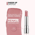 Flormar Sheer Up Enchanted Kiss: Hydrating & Natural Semi-Transparent Lipstick for Soft, Glossy Lips