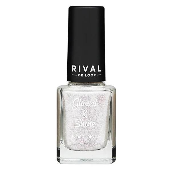 Rival de Loop Glazed & Shine Nail Polish - High Pigment, Long Lasting Metallic Nail Color for Elegant Shine