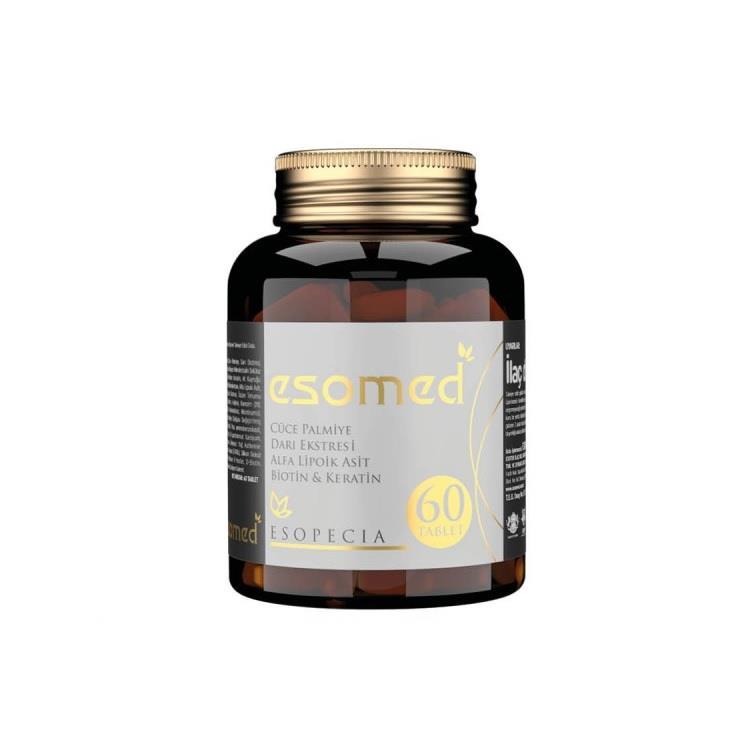 Esomed Esopecia Dietary Supplement for Hair Loss & Growth - 60 Tablets, Multivitamin for Hair Health
