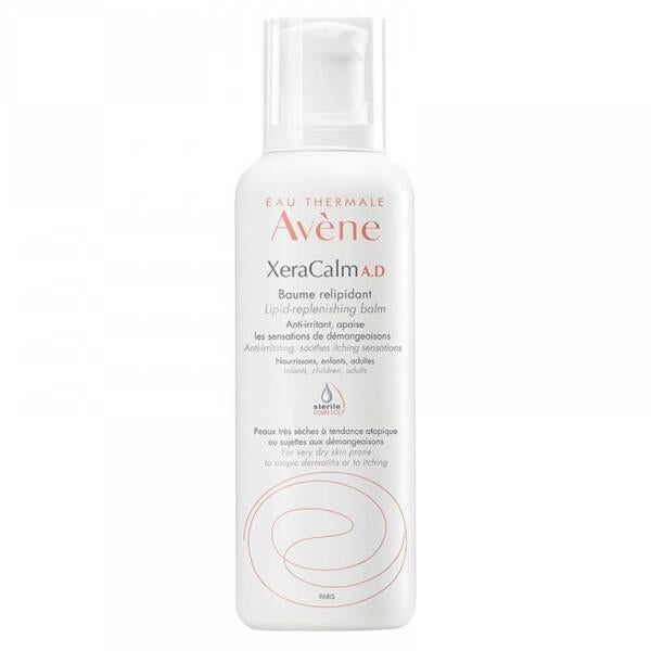 Avene XeraCalm A.D Moisturizing Balm - Relipidant Moisturizing Balm for Dry Skin Relief, Fragrance-Free Skincare, 400ml
