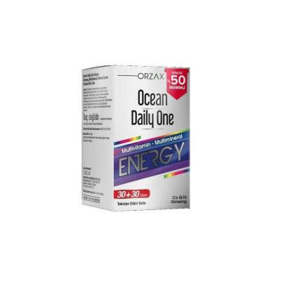 Ocean Daily One Energy 60 Tablets - Dietary Supplement for Daily Energy Support