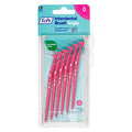 Tepe Angle Handle Interdental Brush - 0.4mm Pink - Pack of 6 for Enhanced Oral Hygiene