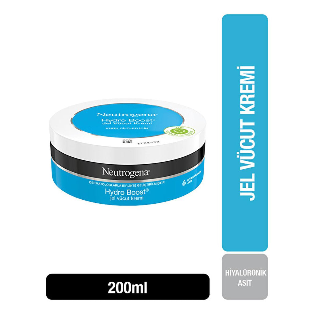 Neutrogena Hydro Boost Moisturizing Body Cream - Hyaluronic Acid Body Moisturizer for Dry Skin, Non-greasy & Hydrating