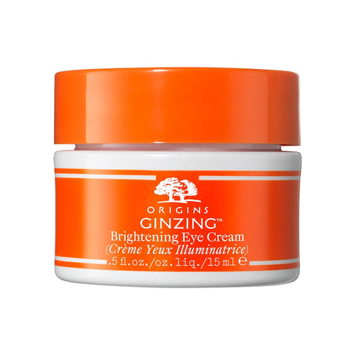 Ginzing Vitamin C Eye Cream - Brighten & Depuff Under-Eye Area, Vegan & Gluten-Free Skincare