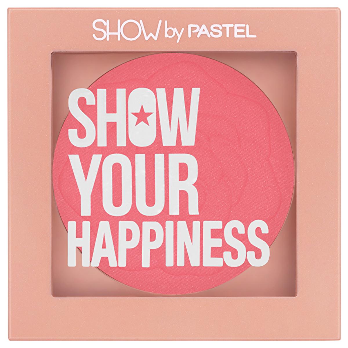 Show by Pastel Vegan Blush - Long Lasting, Cruelty-Free Makeup for Natural Cheek Color - Show Your Happiness Blush No: 202