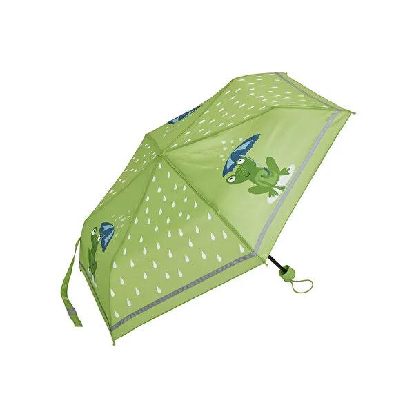 Ideenwelt Children's Frog-Themed Umbrella for Kids - Fun Rain Accessory for Boys and Girls
