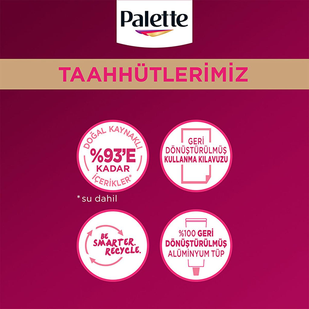 Palette Deluxe Hair Dye - Long-Lasting Rich Color & Nourishment for Vibrant Hair
