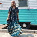 Darn Good Yarn Aanya Adjustable Long Kaftan Dress — clothing and accessories category context