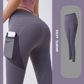 🧘‍♀️ Women's High-Waisted Yoga Leggings with Pockets