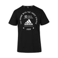 Judo Gear USA Adidas Judo T-Shirt Black and White — Judo Gear USA