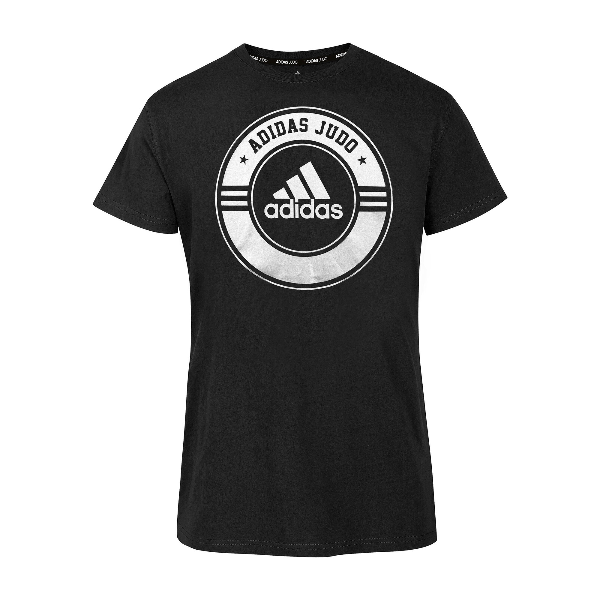 Judo Gear USA Adidas Community T-Shirt Black and White — Judo Gear USA