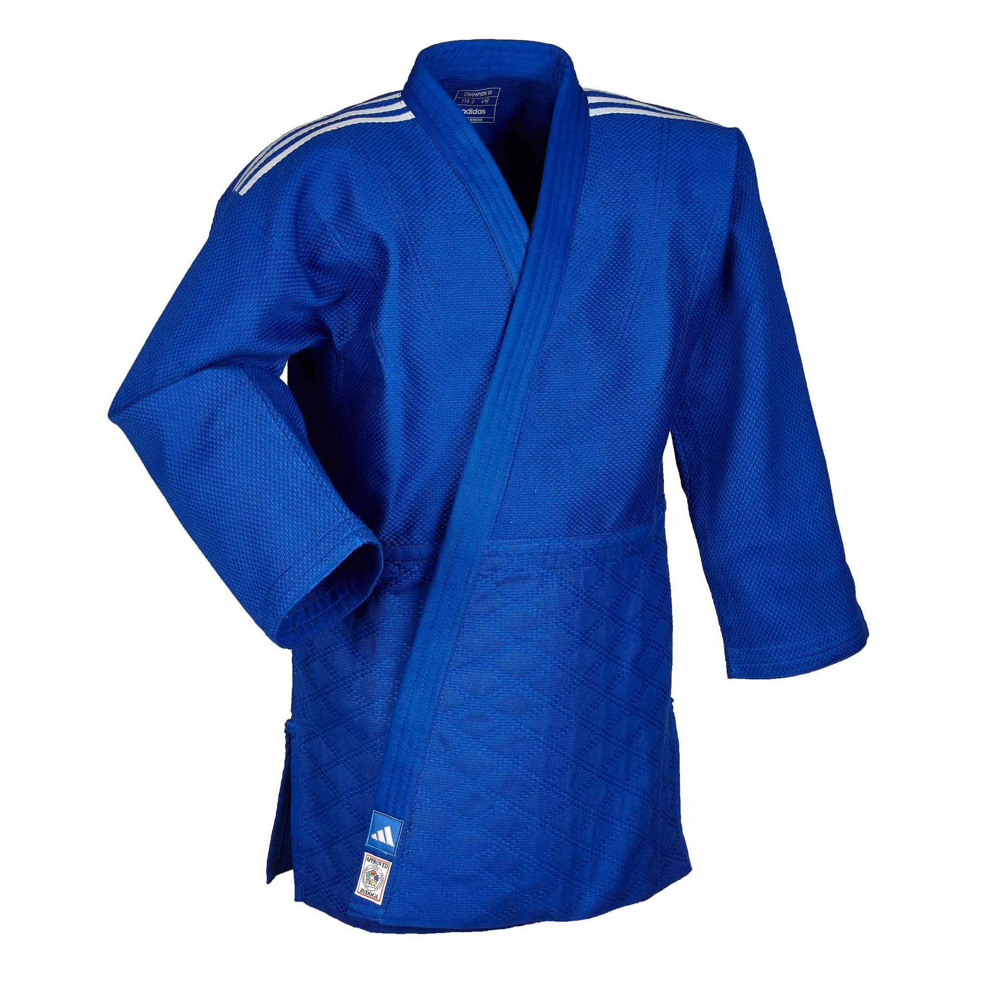 Judo Gear USA IJF Champion 3 Regular Cut with Stripes — in-use photo
