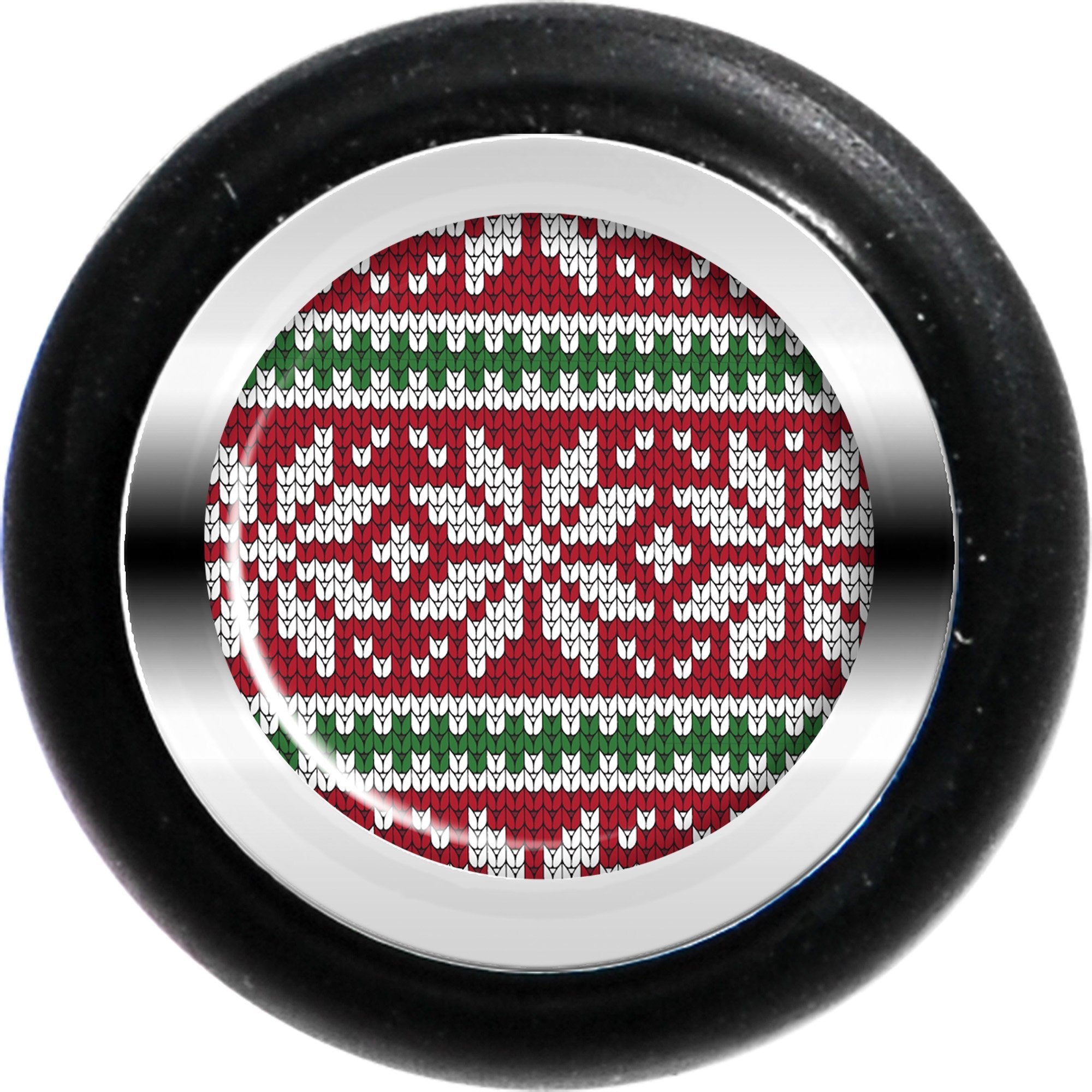 BodyCandy Red Green Christmas Sweater Cheater Plug Set — lifestyle context