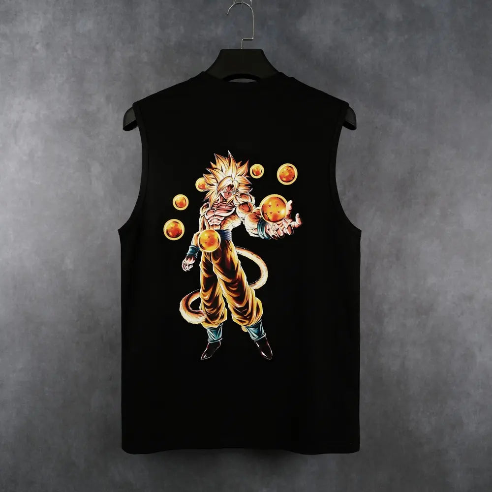 Pasimax Retro Sunset Tank Top — side view