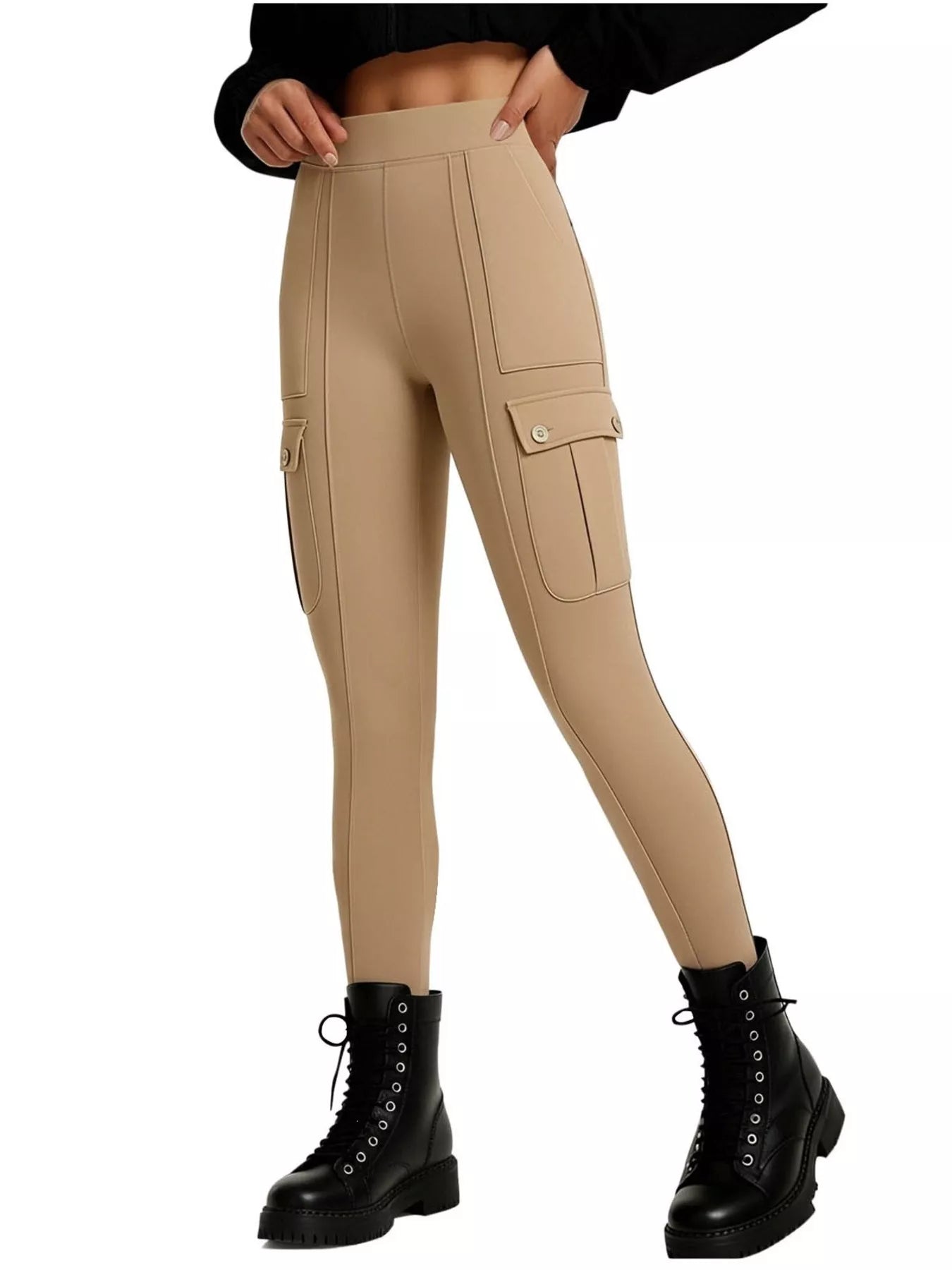 High Waist Active Pants