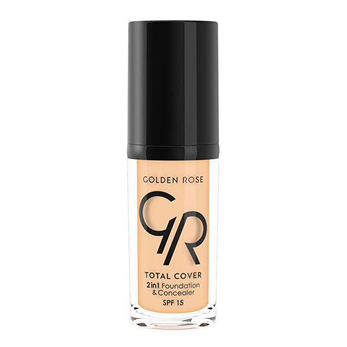 Golden Rose Total Cover 2-in-1 Foundation & Concealer 22 - High Coverage