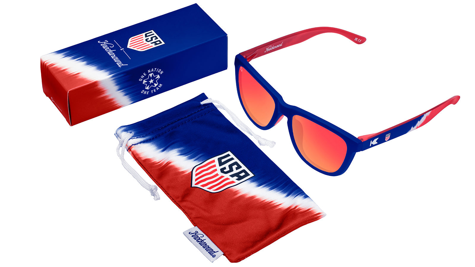U.S. Soccer 2024 Knockaround Sunglasses – Goal Five, view 5