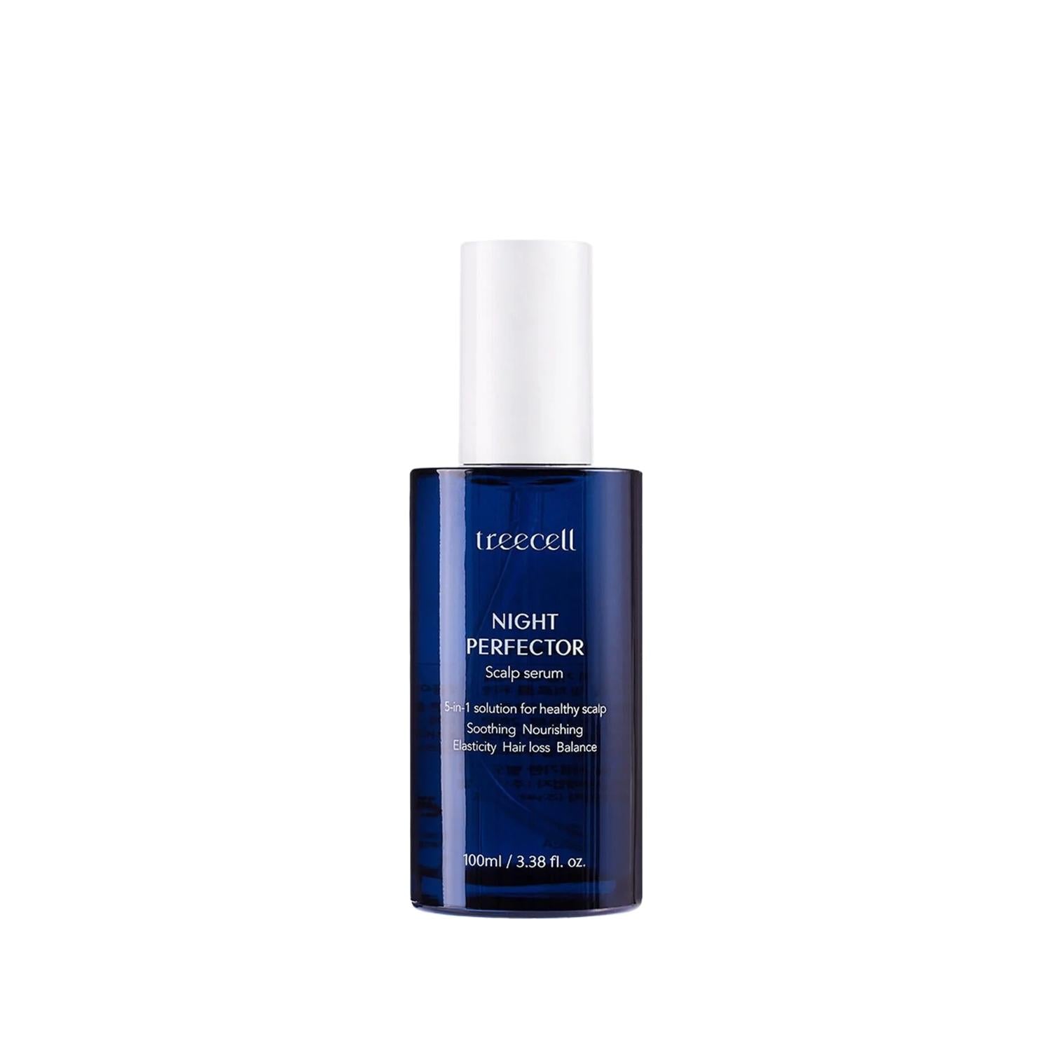 Treecell 5-in-1 Hair Care Serum - Night Perfector for Scalp Nourishment, 3.38 fl oz