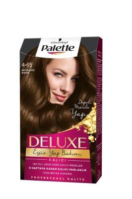 Palette Deluxe 4-65 Büyüleyici Kahve Hair Dye - Brown Hair Color, Achieve Desired Shade with Quality Hair Dye