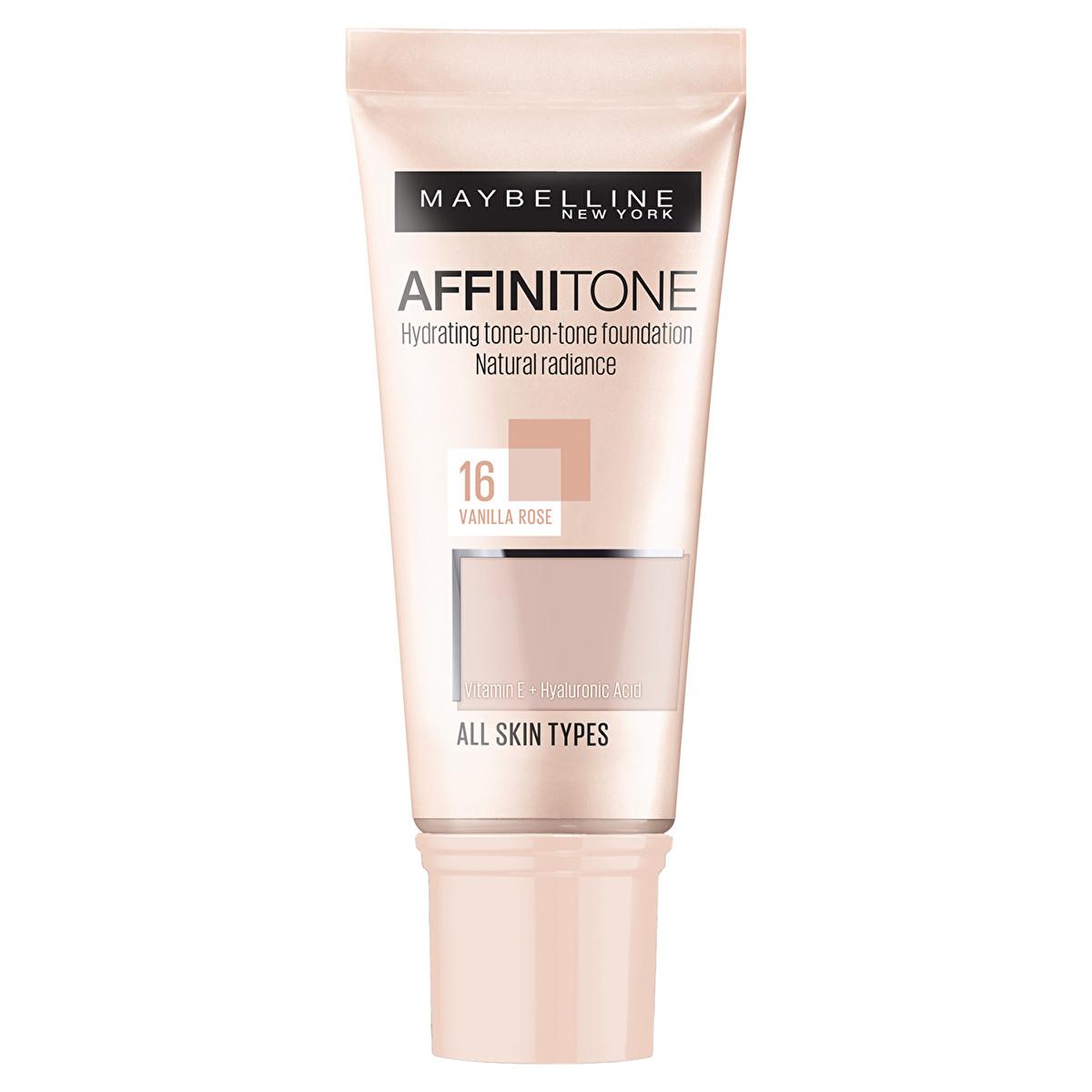 Maybelline Affinitone Foundation Makeup - Natural Looking Coverage & Hydrating Formula