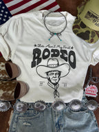 Wild Junkie Trump Ain't My First Rodeo Graphic Tee — main product shot