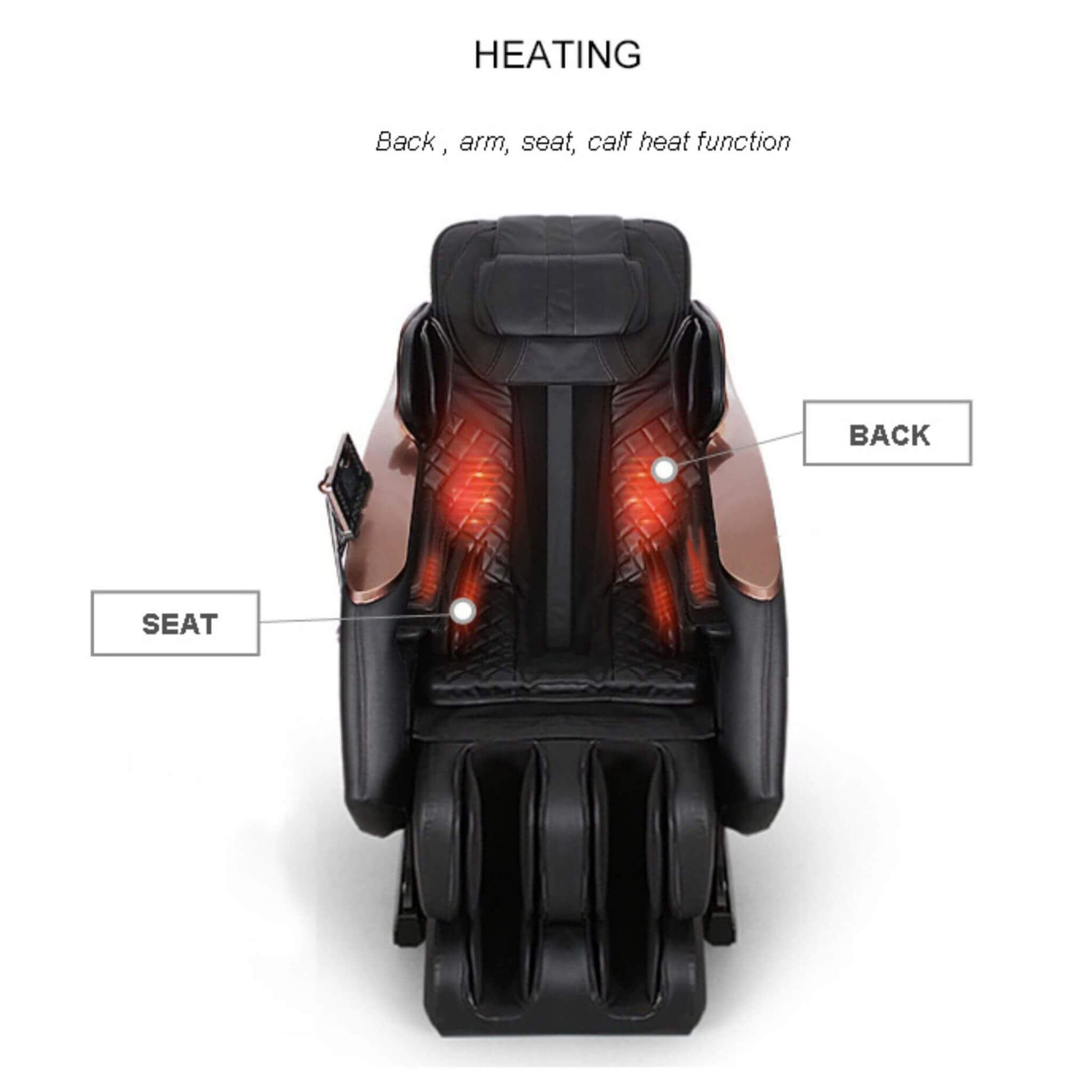 Airvana Zenith Full Body Zero-Gravity Shiatsu Massage Chair With Heat And Voice Control (SAK93154) – SAKSBY WHOLESALE, view 1