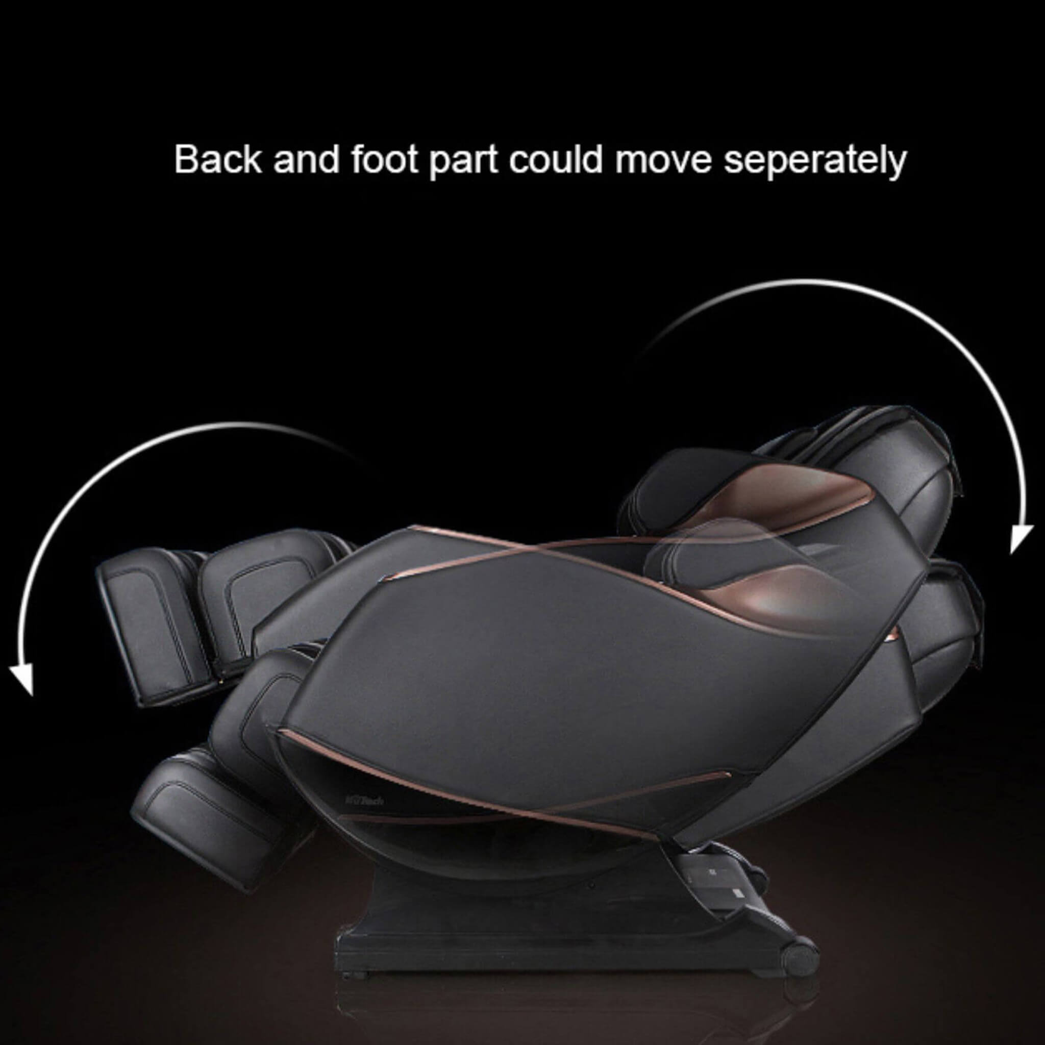 Airvana Zenith Full Body Zero-Gravity Shiatsu Massage Chair With Heat And Voice Control (SAK93154) – SAKSBY WHOLESALE, view 5