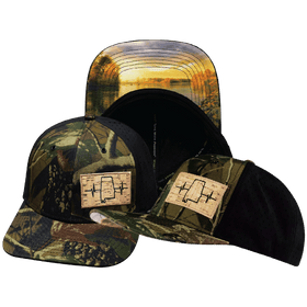 Alabama Hat - Baseball Hat Fit - Tan Tree Camo / Black - Laser Mesh