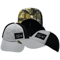 The Heartbeat Brand Alaska Dad Hat — Gray / Black / Soft Trucker Mesh — main product shot