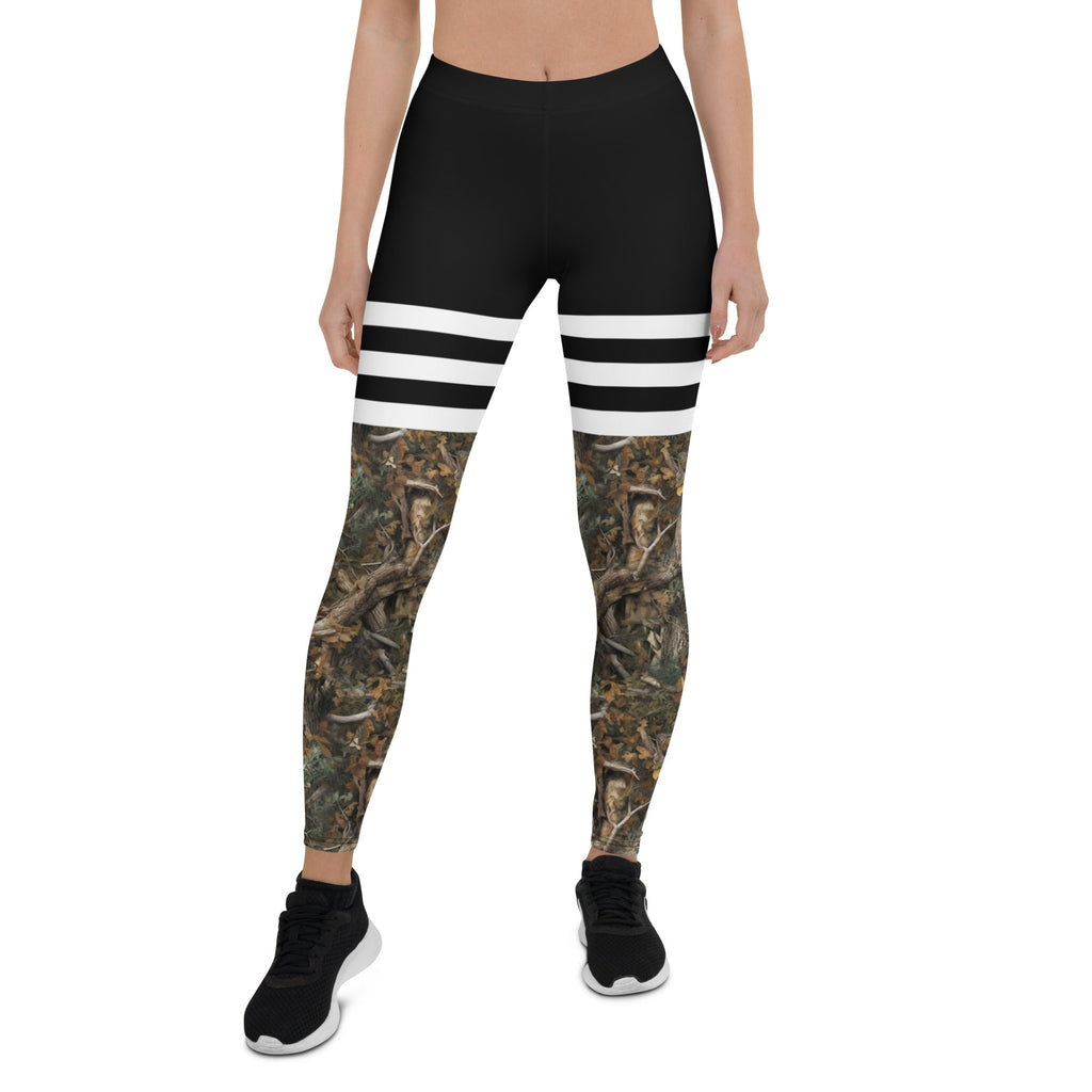 Luckless Outfitters HD Camo Sporty High Waist Leggings — main product shot
