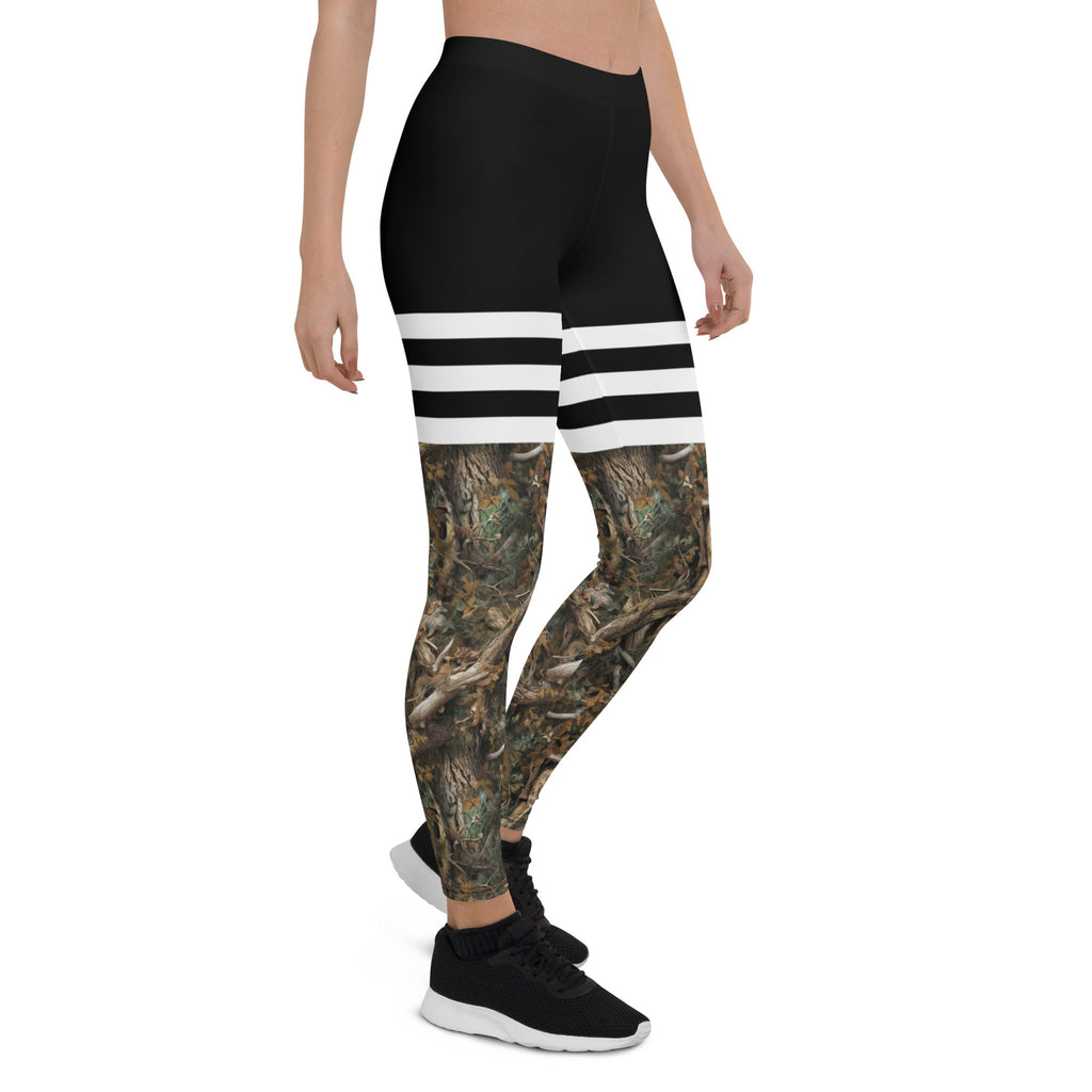 Luckless Outfitters HD Camo Sporty High Waist Leggings — lifestyle context