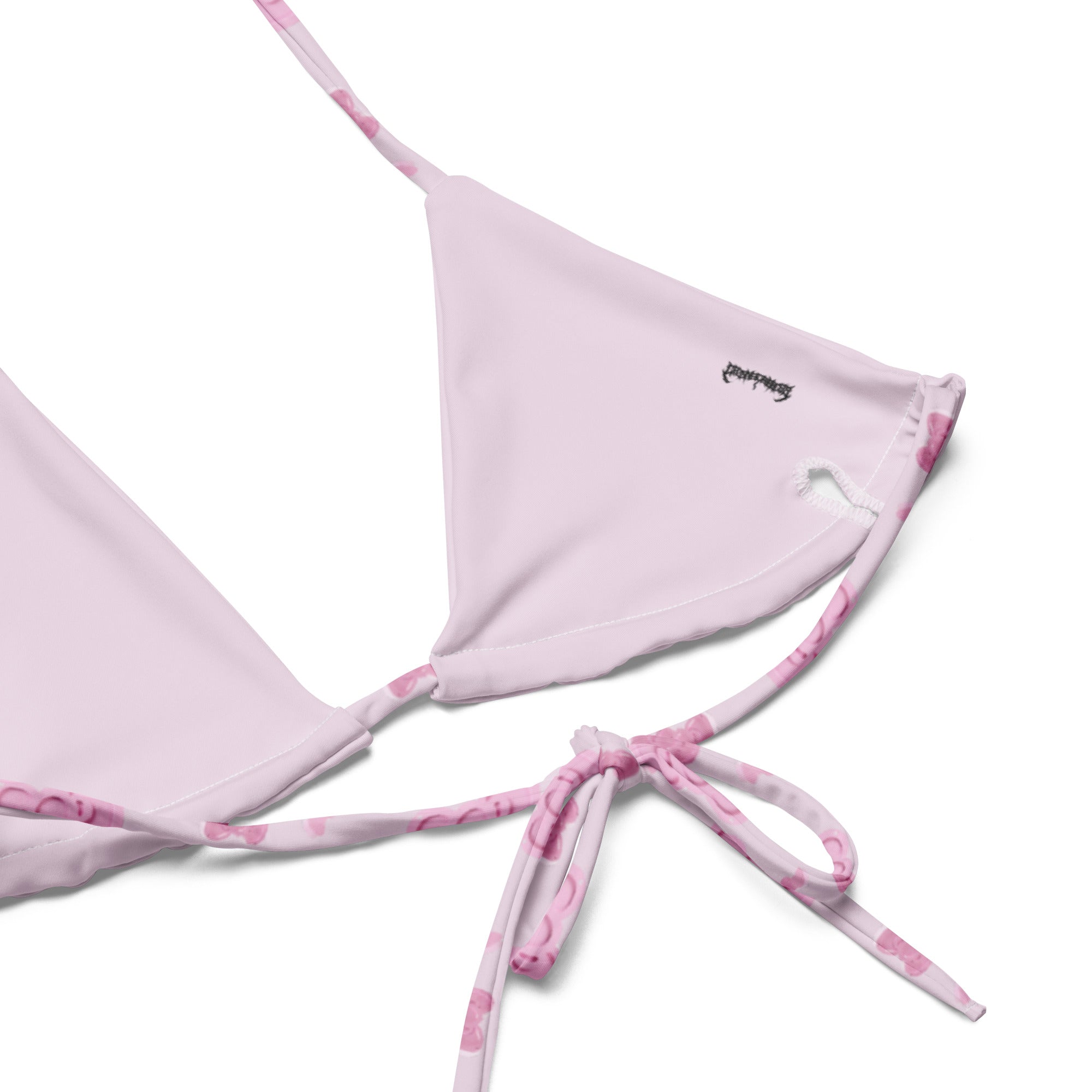Cats n Scribbles Hello Meow Bikini — fabric or material detail
