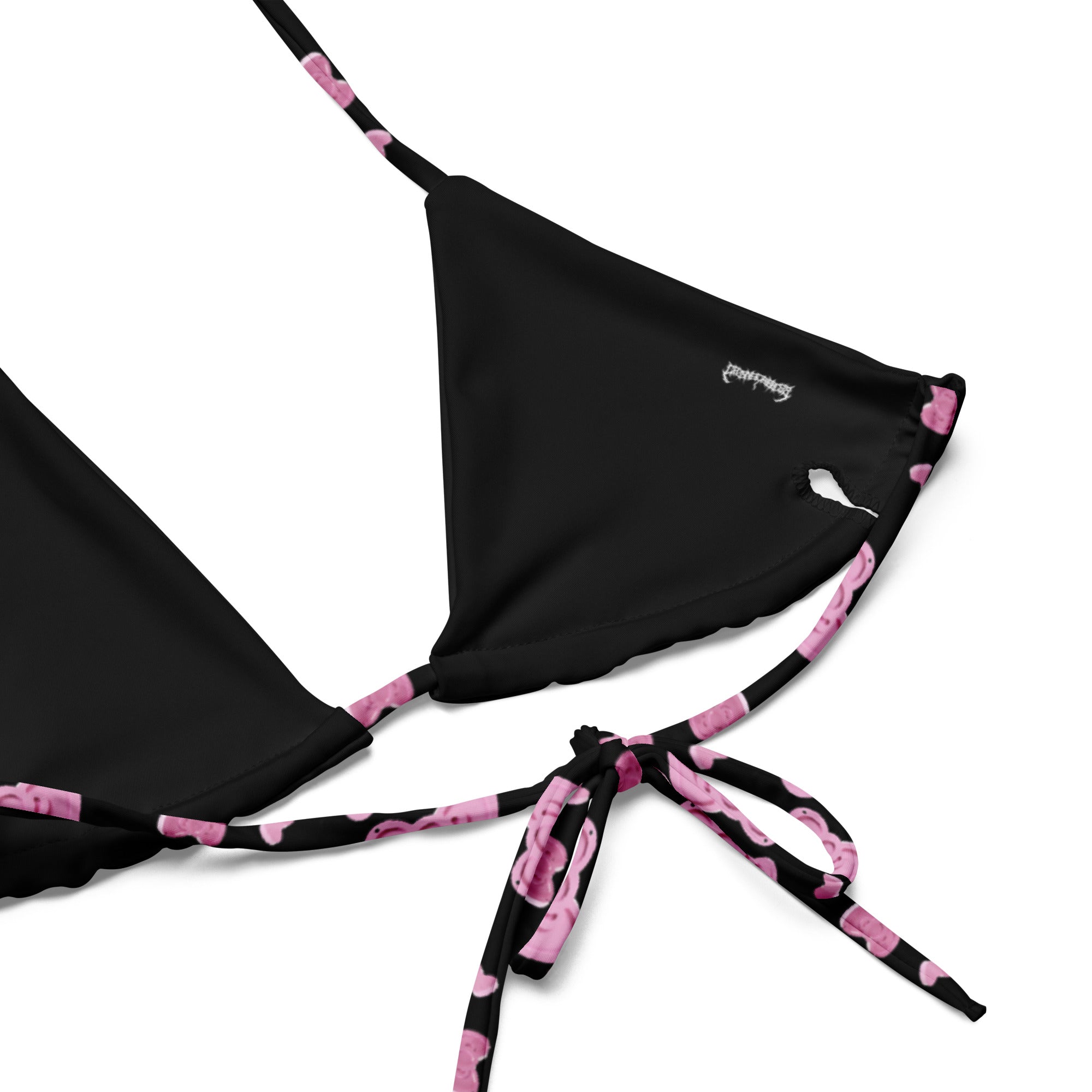 Cats n Scribbles Too Purr Bikini — color detail