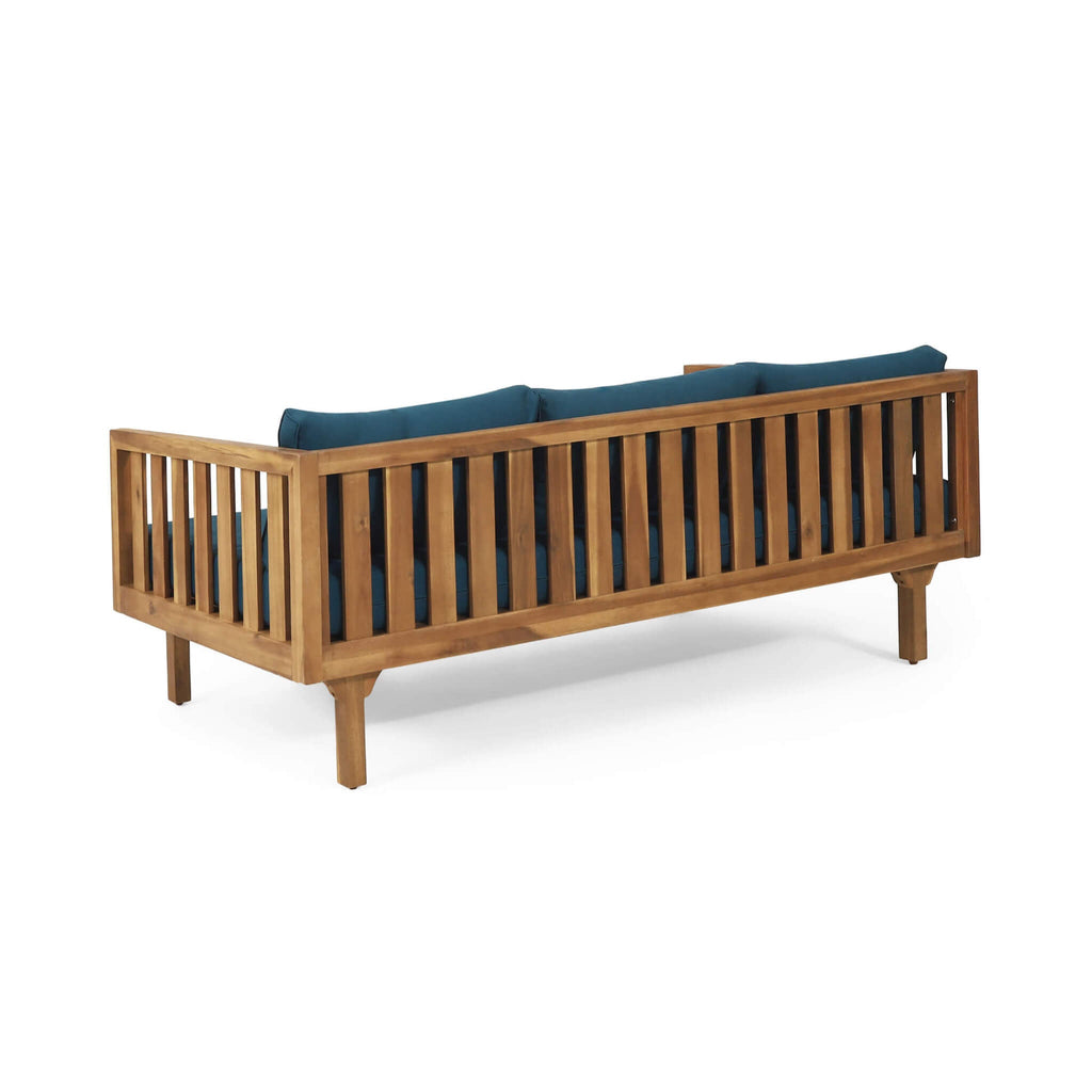 Alora 3-Seater Acacia Wood Daybed Sofa With Water-Resistant Cushions (SAK65773) – SAKSBY WHOLESALE, view 8