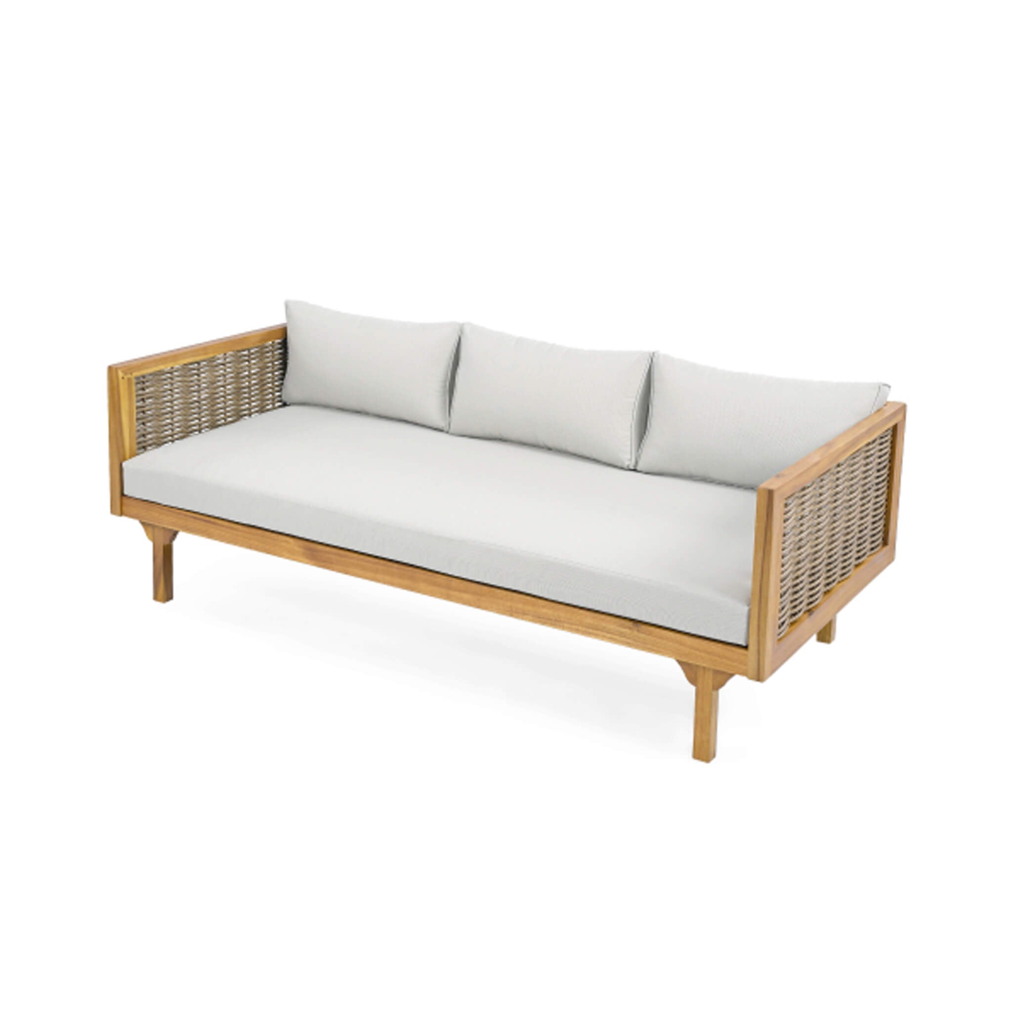 Alora 3-Seater Acacia Wood Daybed Sofa With Water-Resistant Cushions (SAK65773) – SAKSBY WHOLESALE, view 19