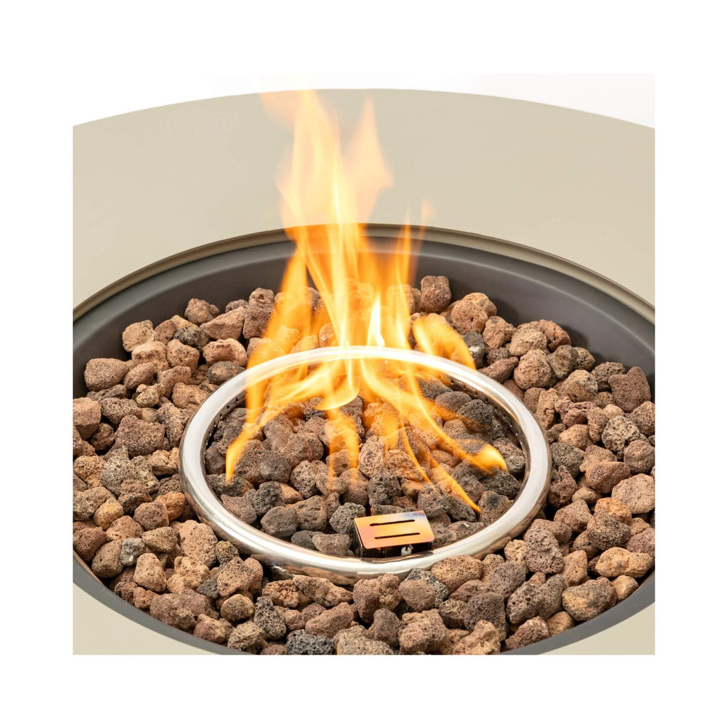 Alora Premium 36-Inch Round Outdoor Iron Patio Fire Pit Table With Metal Cover (SAK71954) – SAKSBY WHOLESALE, view 4