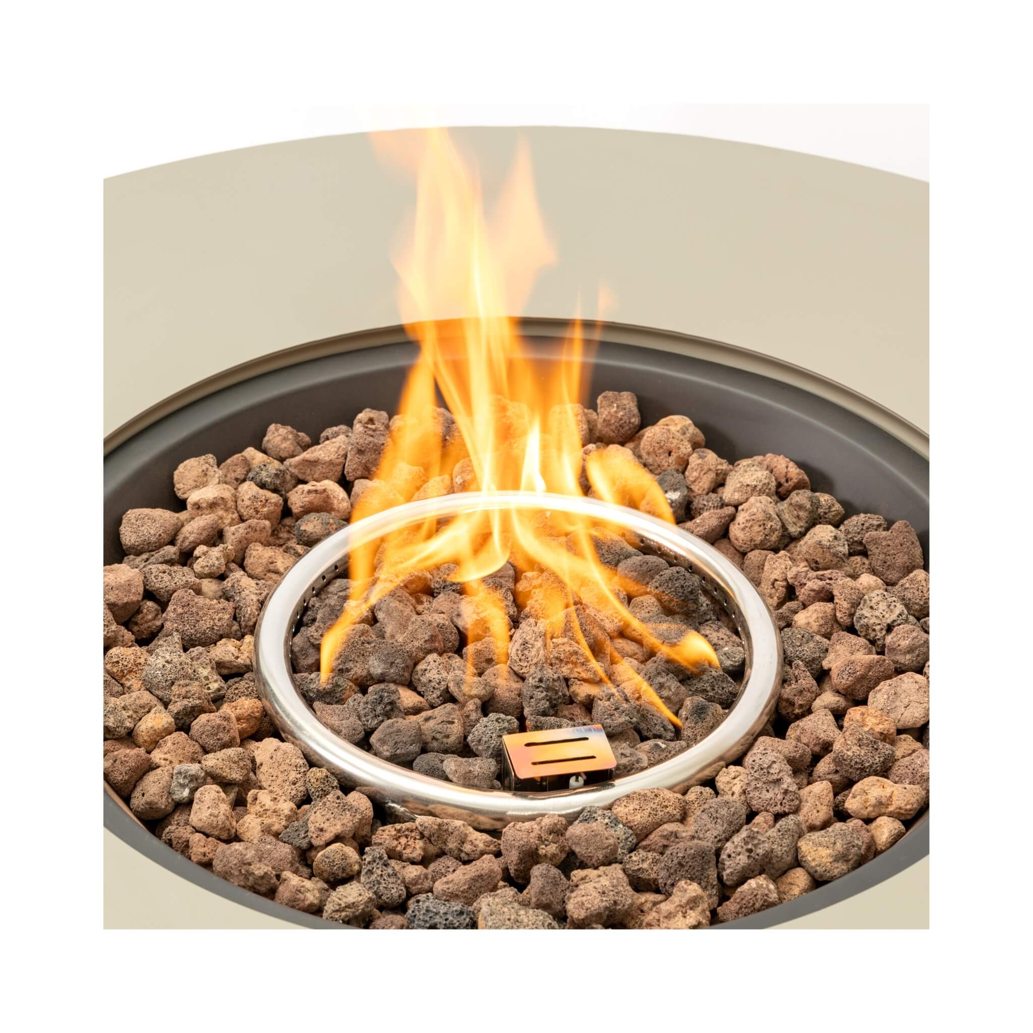Alora Premium 36-Inch Round Outdoor Iron Patio Fire Pit Table With Metal Cover (SAK71954) – SAKSBY WHOLESALE, view 4