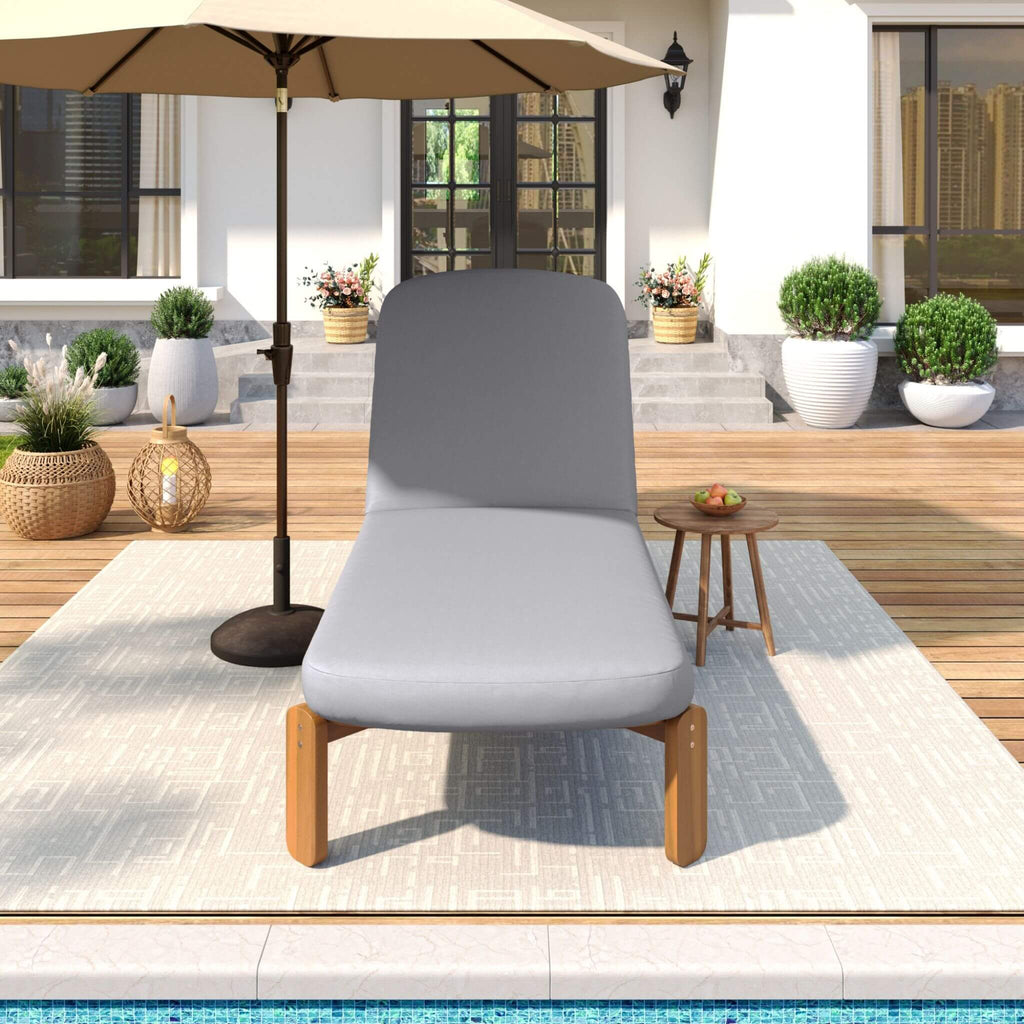 Alora Adjustable Outdoor Chaise Lounge With Reclining Backrest (SAK04689) – SAKSBY WHOLESALE, view 8