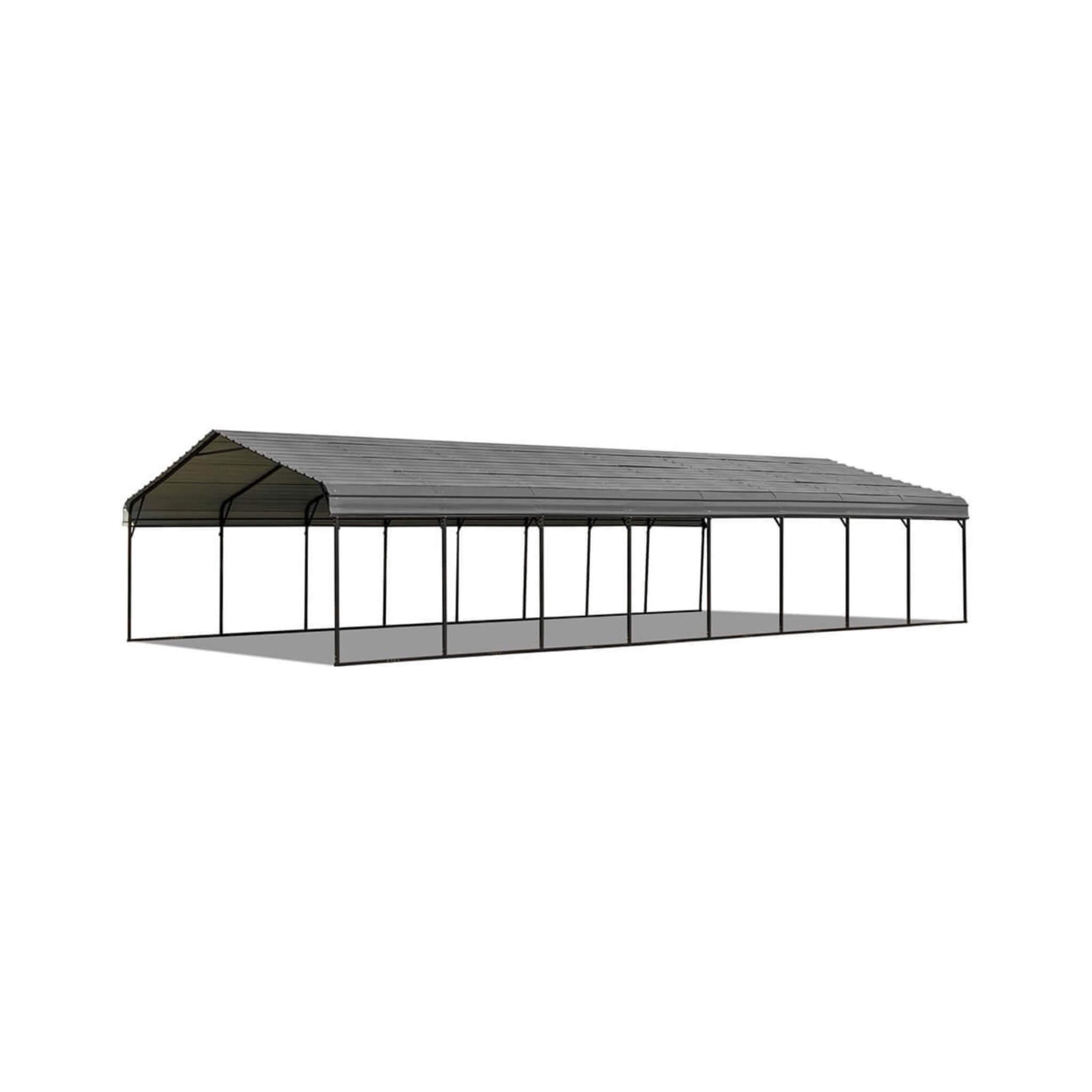 [20X40FT] Alora Extra Large Heavy Duty Four Car Outdoor Metal Carport Canopy For Trucks, Boats And SUVs (SAK29713) – SAKSBY W