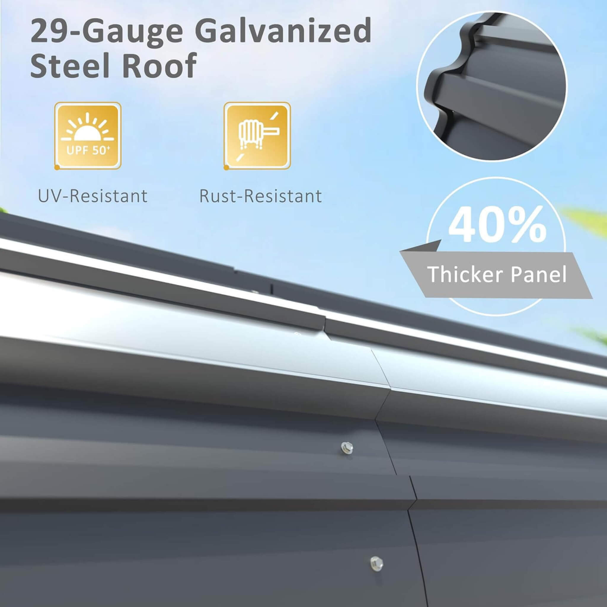 [20X20FT] Alora Heavy-Duty Extra-Large 2 Car Metal Carport Kit For Cars, Boats, And Trucks (SAK46135) – SAKSBY WHOLESALE, vie