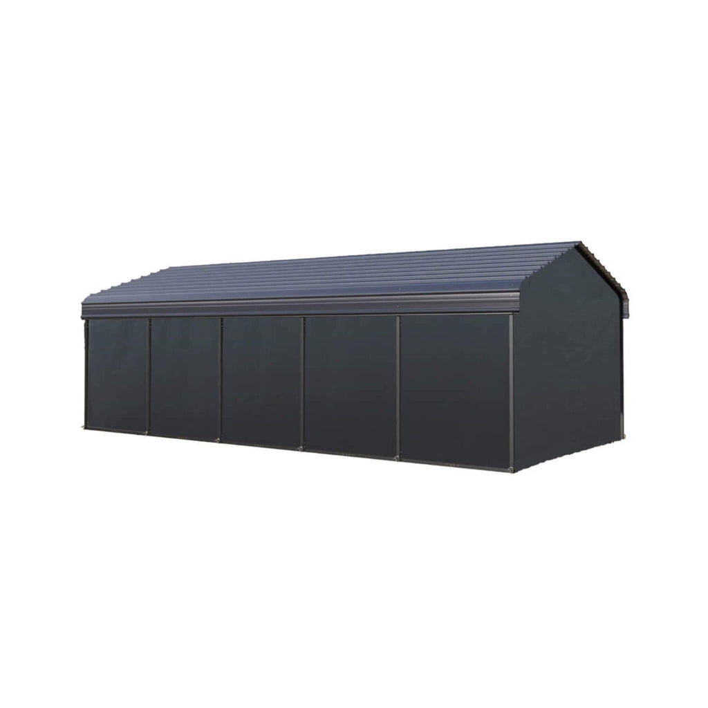 [12X25FT] Alora Heavy-Duty Extra-Large Multi Vehicle Carport Kit With Galvanized Steel Roof (SAK37514) – SAKSBY WHOLESALE, vi
