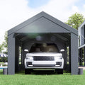 [12X20FT] Alora Heavy-Duty Outdoor Premium Garage Tarp Canopy Shelter W/ Removable Sidewalls (SAK94615) – SAKSBY WHOLESALE