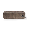 Alora 48-Inch Modern 50K BTU Outdoor Rectangular Propane Gas Fire Pit With Lava Rocks (SAK82521) – SAKSBY WHOLESALE