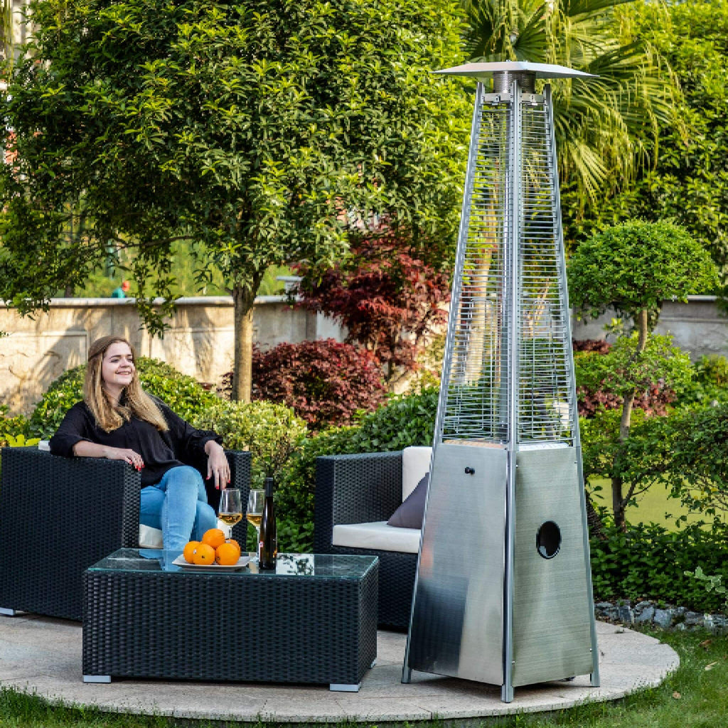 Alora Premium Commercial 40K BTU Stainless Steel Quartz Glass Tube Patio Heater (SAK67412) – SAKSBY WHOLESALE, view 3