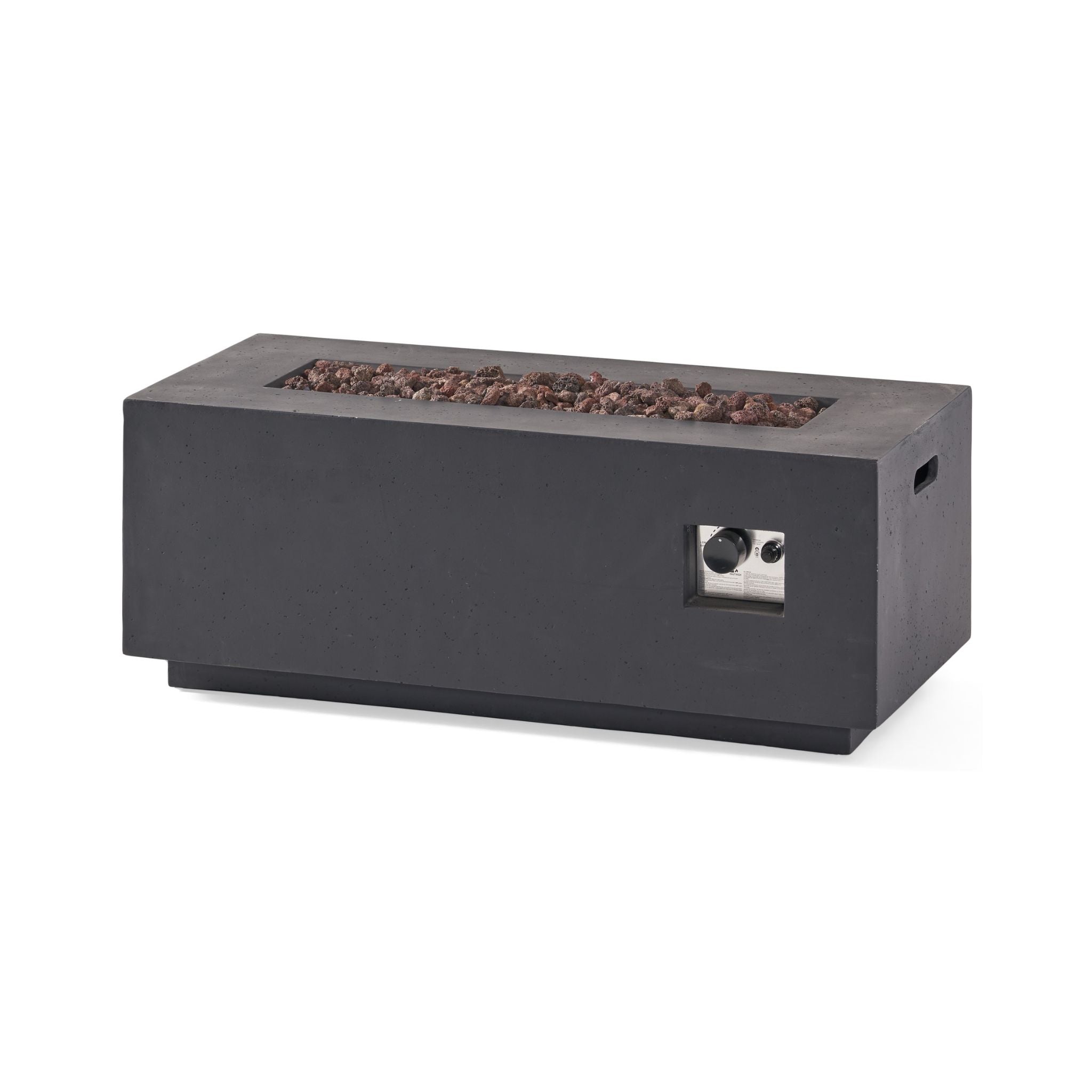 Alora Premium Outdoor Contemporary 40K BTU Rectangular Propane Gas Fire Pit Table (SAK96153) – SAKSBY WHOLESALE, view 10