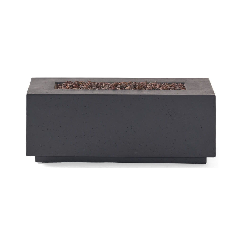 Alora Premium Outdoor Contemporary 40K BTU Rectangular Propane Gas Fire Pit Table (SAK96153) – SAKSBY WHOLESALE, view 3