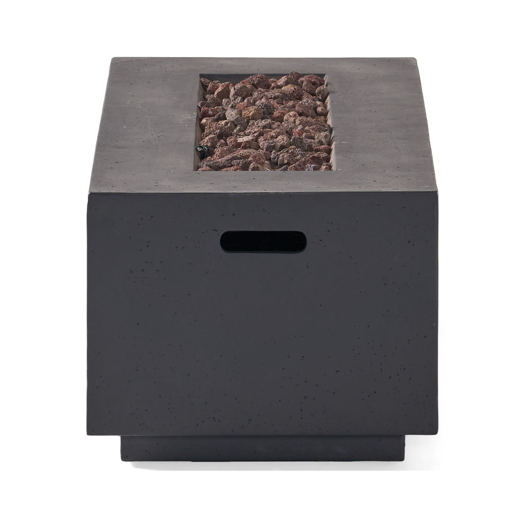 Alora Premium Outdoor Contemporary 40K BTU Rectangular Propane Gas Fire Pit Table (SAK96153) – SAKSBY WHOLESALE, view 9