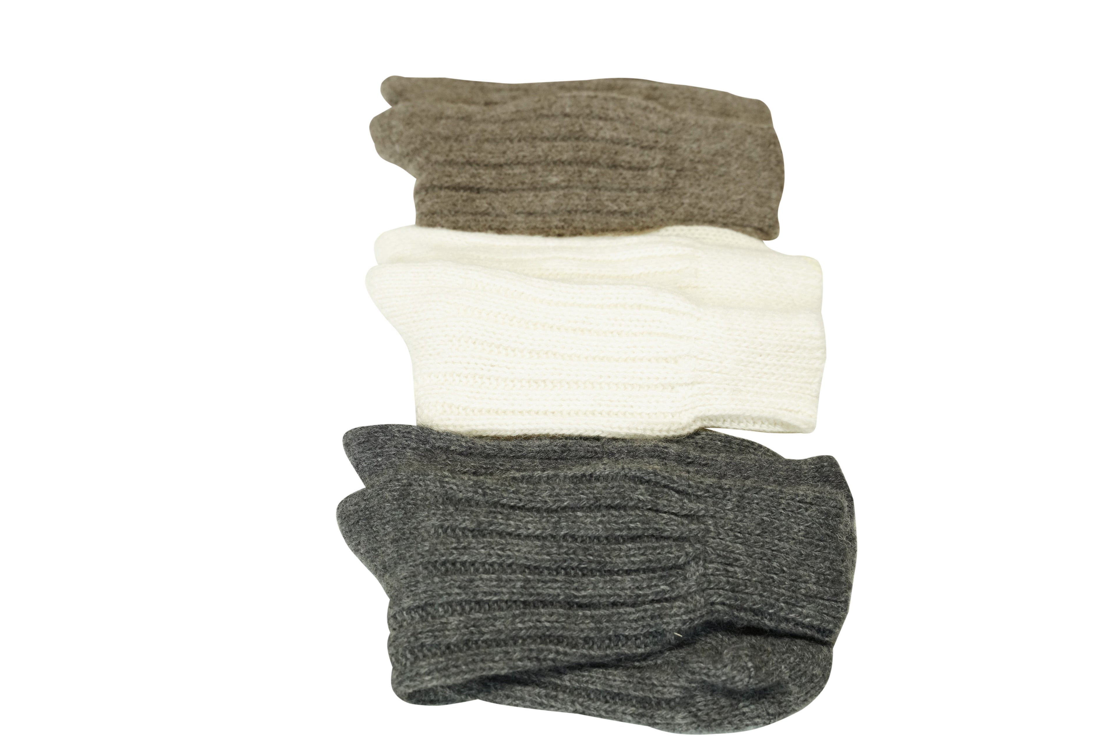 tittimitti tittimitti® Men’s Alpaca Wool Socks – Soft Warm Winter Crew Socks (Made in Italy) — in-use photo
