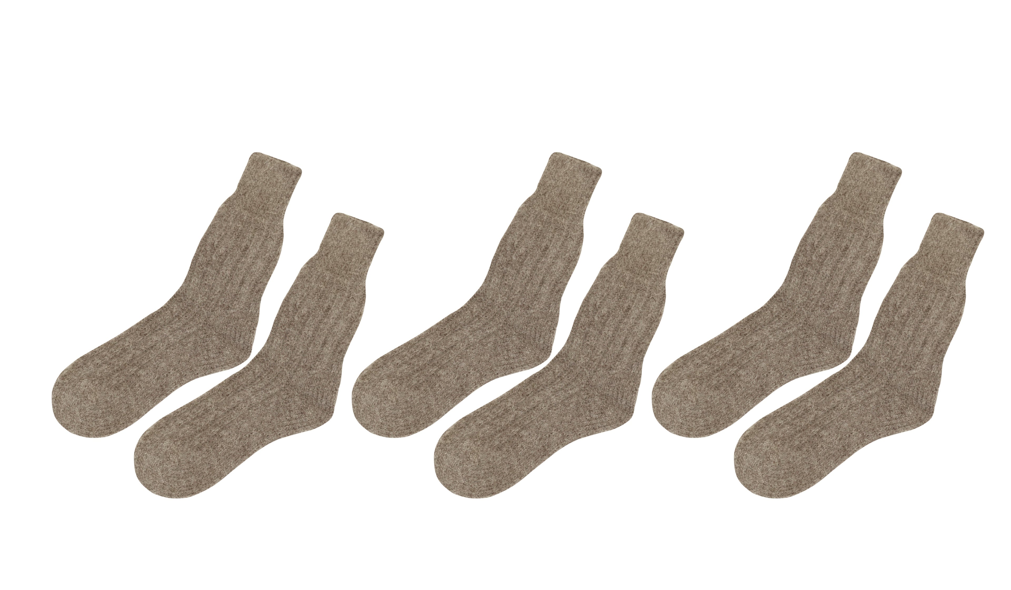 tittimitti tittimitti® Women’s Alpaca Wool Socks 3-Pack – Soft Warm Winter Crew Socks (Made in Italy) — main product shot